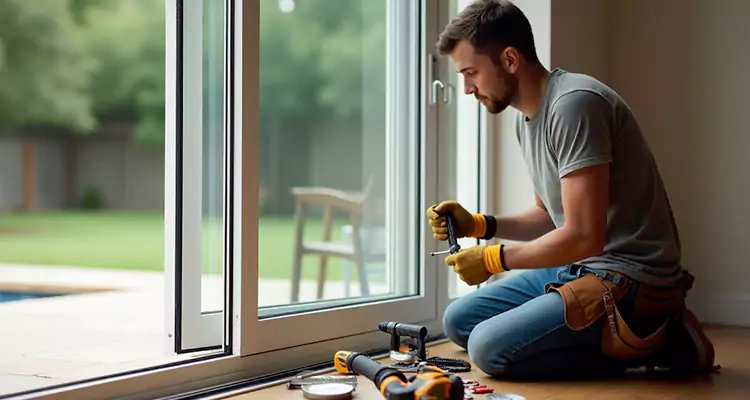 Squeaky Sliding Patio Doors in Palm Harbor, FL