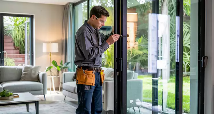 Sliding Door Jamb Lock Repair in Palm Harbor, FL