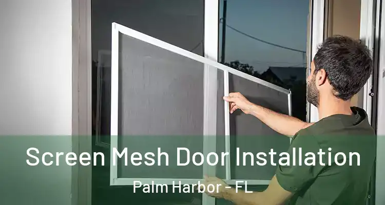 Screen Mesh Door Installation Palm Harbor - FL